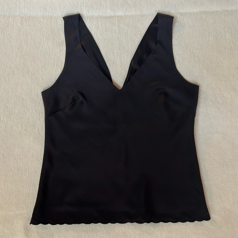 NWOT dosa bias cut silk top size M